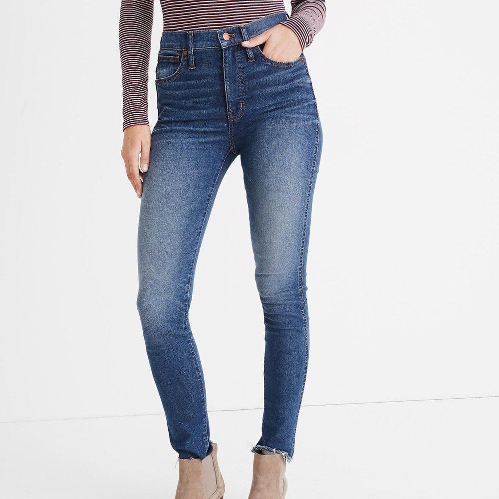Madewell 10" High-Rise Skinny Jeans 25